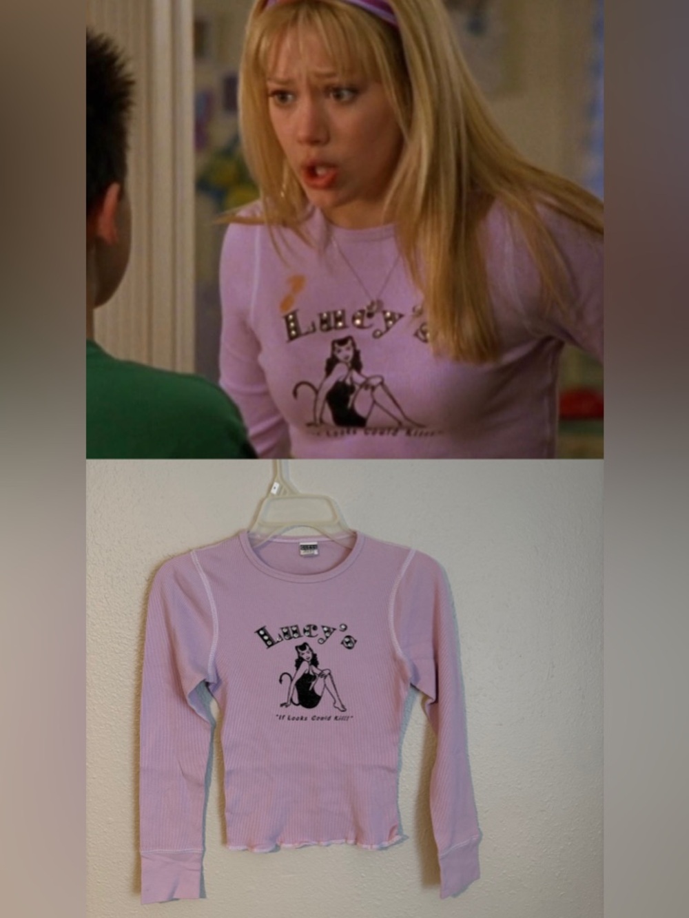 Y2K Rare 2000s GUESS Lucy’s ‘If looks could kill” As Seen On Lizzie McGuire